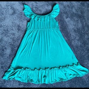 City Triangles Teal Sundress
